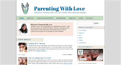 Desktop Screenshot of parenting-with-love.com